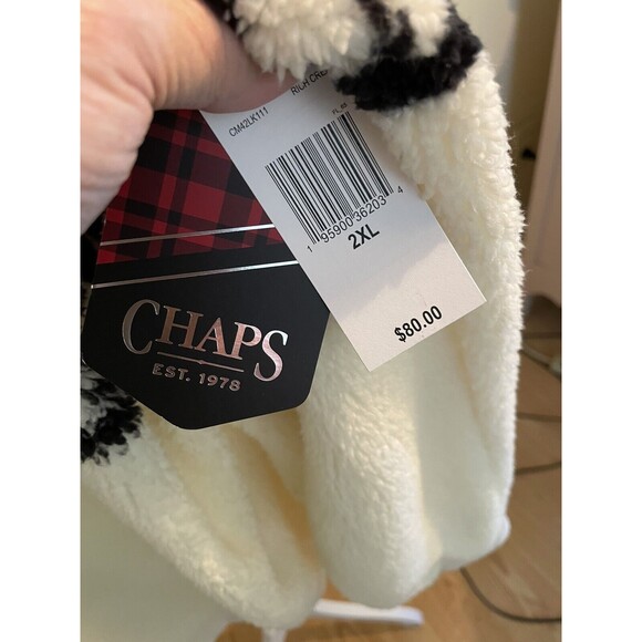 Chaps Women’s Fleece Pullover 1/4 Zipper Size 2XL - Picture 7 of 10